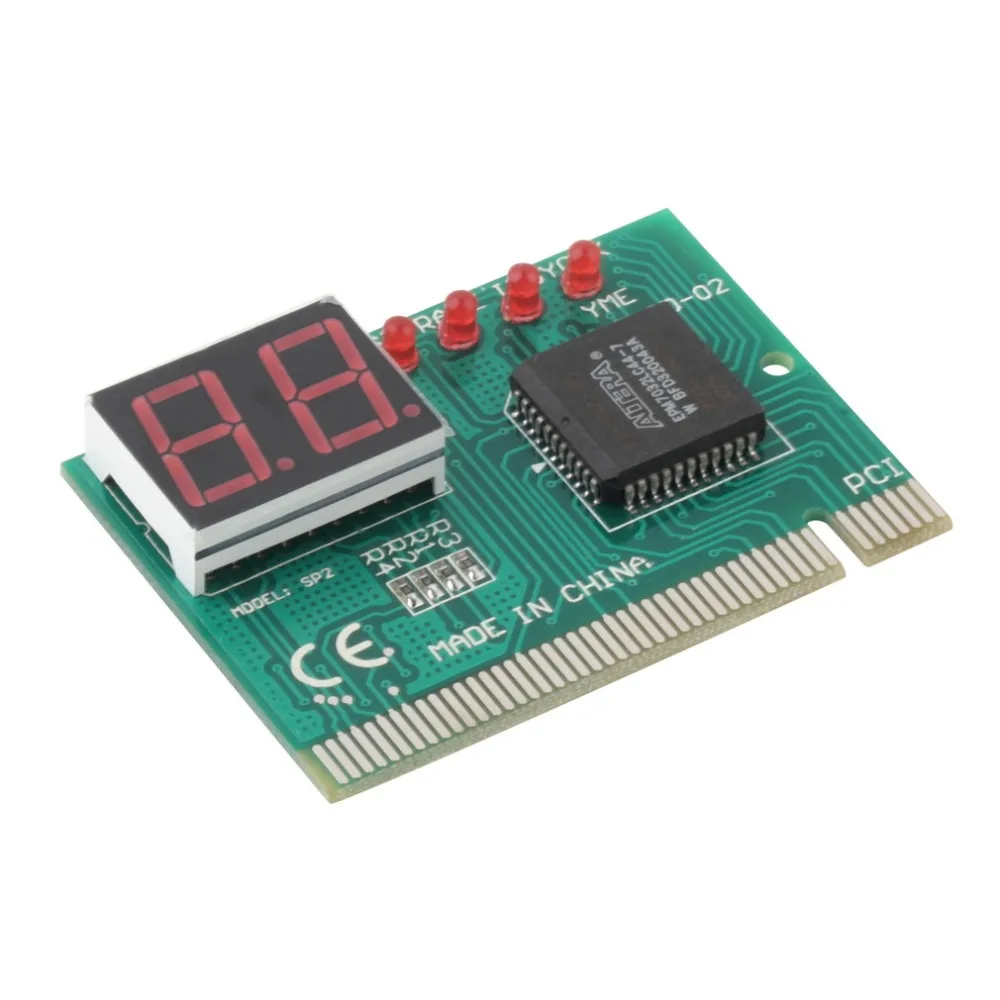 

PCI PC Diagnostic 2-Digit Card Motherboard Post Tester Analyzer Checker Laptop