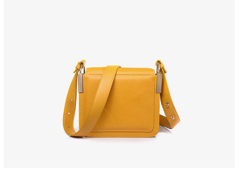 Натуральная кожа новая женская сумка маленькая однотонная сумка на плечо модная женская маленькая квадратная сумка весна лето сумка на плечо