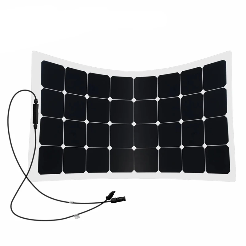 Новые продукты 100w sunpower гибкие солнечные панели
