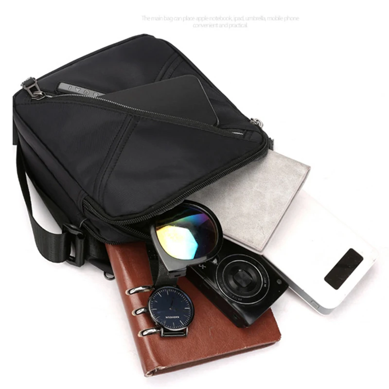 Высококачественная деловая сумка маленький мужской портфель сумки через плечо