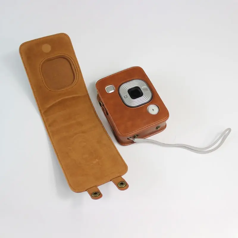 Чехол для переноски из искусственной кожи, сумка на плечо для Fuji Fujifilm Instax Mini Liplay Kit 24BB