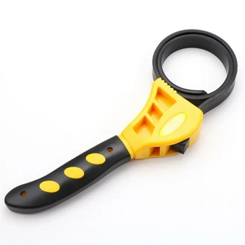 

Multi-function Adjustable Rubber Strap Wrench Spanner For Oil Filter Car Repair