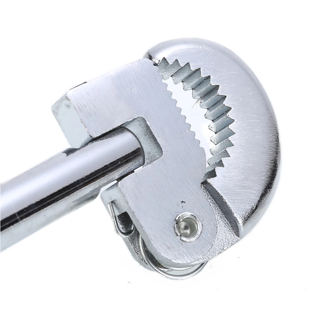 11inch Portable Durable Practical Spanner Kitchen Plumbing Tool T Type Adjustable Steel Sink Basin Wrench Telescopic Manual