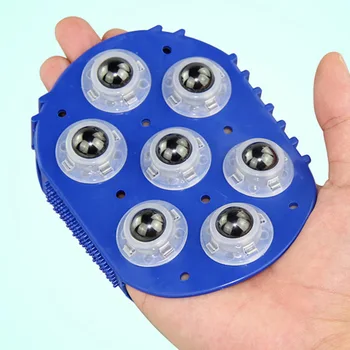 

Handheld Magnetic Beads Massager Glove Design Body Slimming Massage Brush NShopping