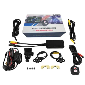 

Motorcycle Driving Recorder Anti-Shake Night Vision 1080P Waterproof Host Front And Rear Dual Lens Se100