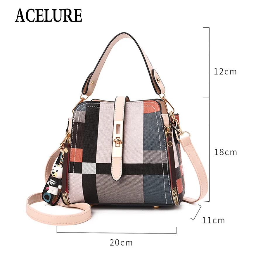 Najtaniej ACELURE nowa gorąca sprzedaż torby na ramię kobiety dorywczo dużego ciężaru torba kobiet Messenger torby wysokiej jakości PU skórzana torebka torby Crossbody