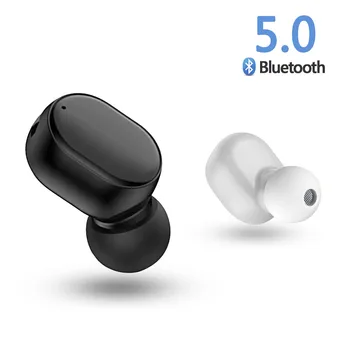

Mini Wireless Earphone Bluetooth5.0 in Ear Earbud Handsfree Headset Sport Earphone with Microphone HIFI for iphone xiaomi huawei