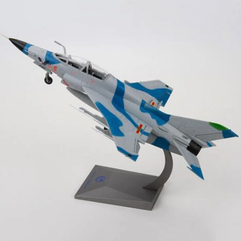 1:48 масштаб FTC-2000 Xiaolong истребитель тренажер тренировочная Игрушечная модель самолета статическая литая модель сплава