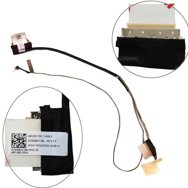 HP 15-AC 15-AY 250 G4 255 G4 250 G5 AHL50 40pin laptop LCD LED LVDS Display Ribbon cable DC020027J00