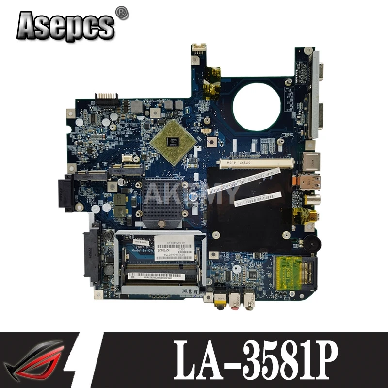 Материнская плата для ноутбука For Acer 5520 5520G 5720 LA-3581P ICW50 MBAJ702003 5720G Mianboard | Компьютеры