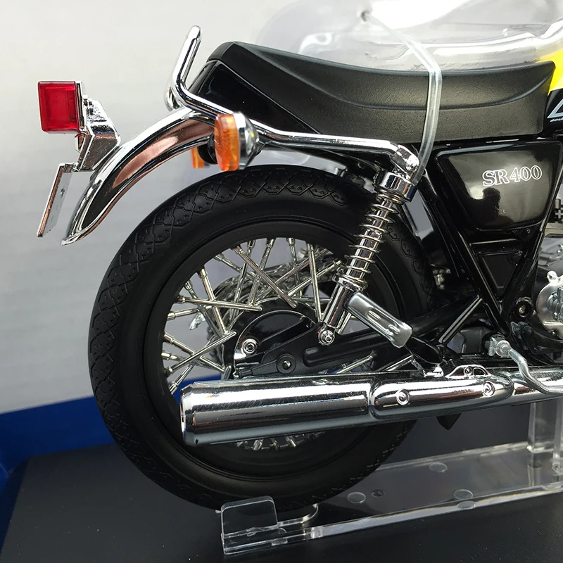 Классический дизайн 1/12 года, Специальный дизайн металла Sr400/500 модель мотоцикла для выставки