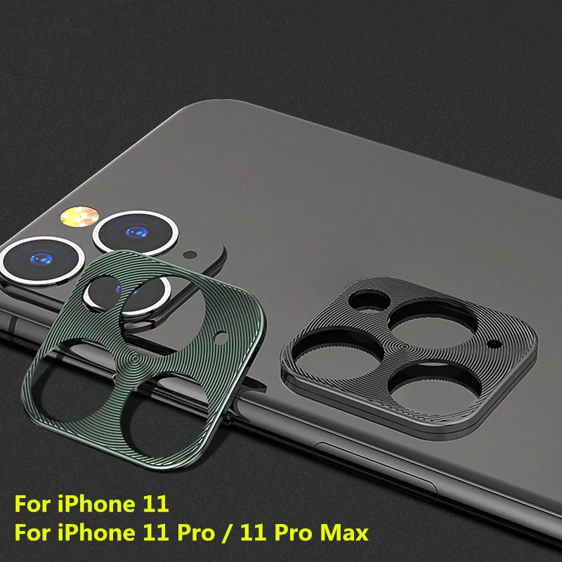 

Luxury Camera Lens Protector Ring Plating Aluminum For iPhone 11 Pro Max Camera Lens Protection Ring Cover For iPhone11 11 Pro