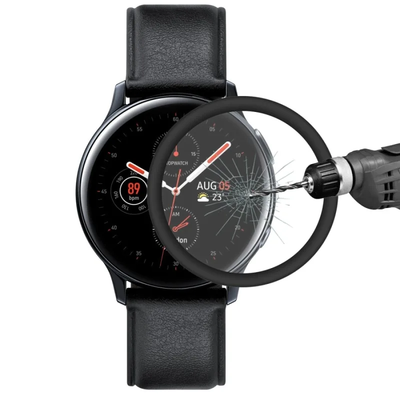 3D полное покрытие из закаленного стекла для samsung Watch cases active2 40 мм 44 мм стекло Защита экрана для активных 2 крышка часов