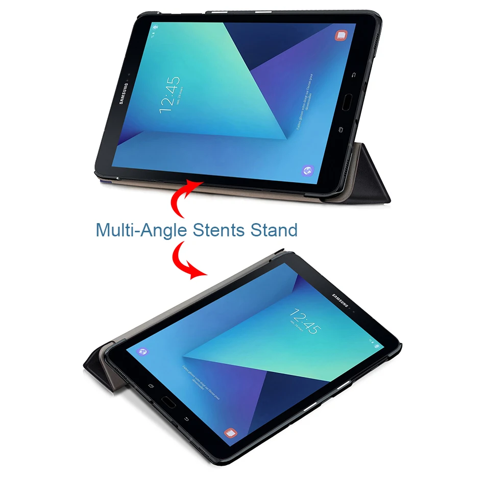MTT чехол для samsung Tab S3 9,7 ''SM-T820 SM-T825 SM-T829 принципиально из искусственной кожи чехол-книжка раскладной стенд Smart Cover Милая собачка кошка планшетный ПК чехол