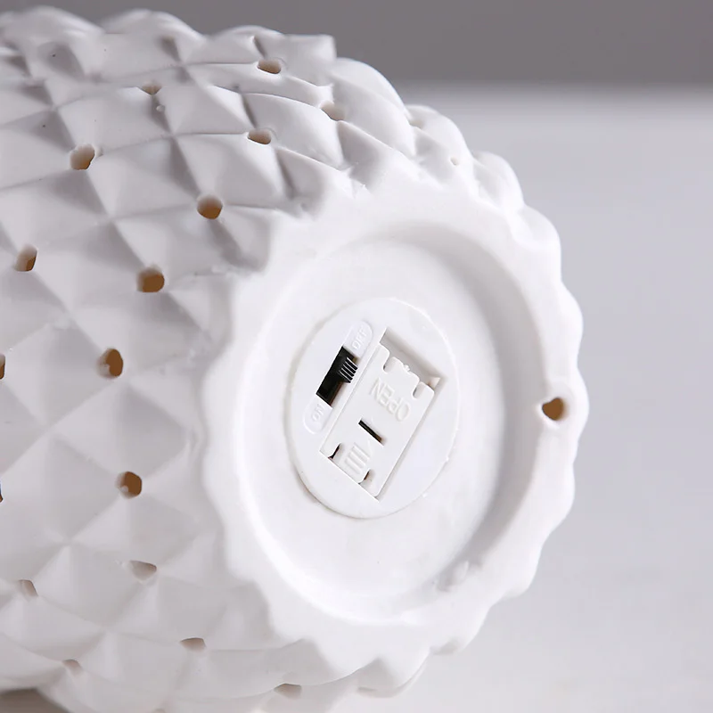 Strongwell скандинавские керамические фигурки ананасов со светильник кой Настольная