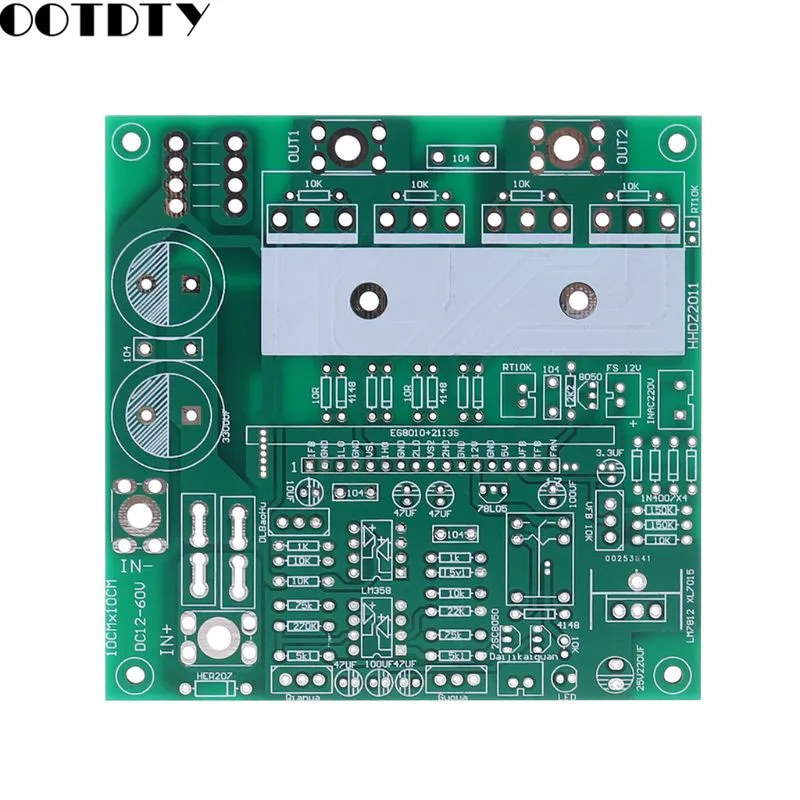 Solar Inverter Printed Circuit Board Pure Sine Wave Vacuum Board Inverter 12V 24V 36V 48V 60V Multi-functional High Frequency PCB DIY Component