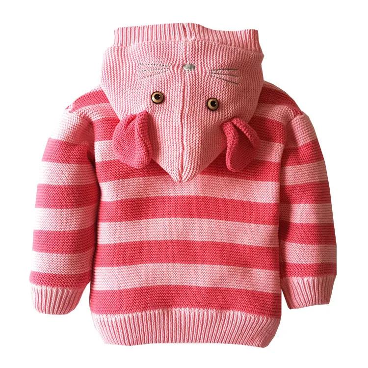 

European And American Style Autumn & Winter New Style Men And Women Children Sweater Children plus Velvet Cotton Thread Sweater