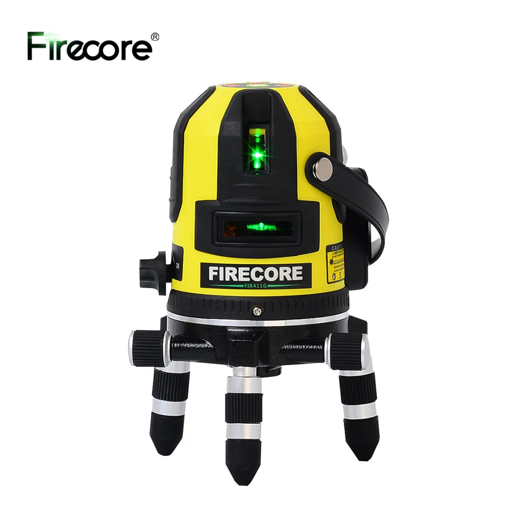 FIRECORE 5 Lines Lithium Battery Green Laser Level Auto Self Leveling