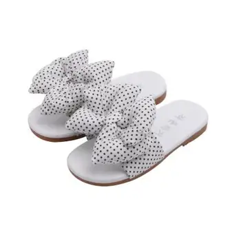 

Children Shoes For Girls Slipper 2020 Summer Sandals Kids Girls Princess Slippers Fashion Beach Shoes With Bow flip flops