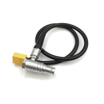 

Red Epic Scarlet Camera 12V DC Power Cable Male XT60 to Right Angle Female 6 pin Cable FHJ.1B.306