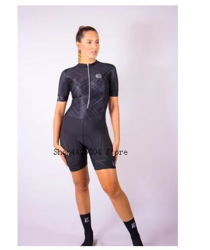 Kafitt Pro Team триатлон костюм женский Велоспорт Джерси Skinsuit комбинезон Майо Велоспорт Ropa ciclismo короткий рукав набор гель