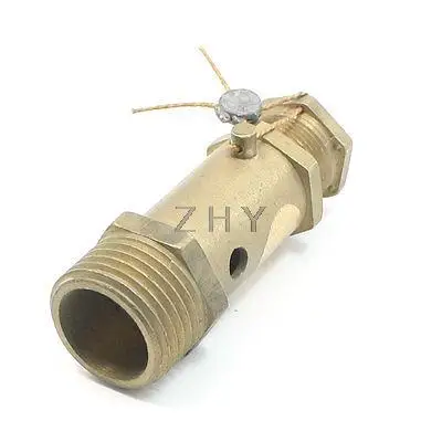 

Metal 0.8" Thread Pressure Relief Valve Gold Tone for Air Compressor