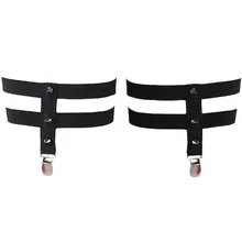 Пастельная Готическая подвязка с заклепкой пояс женское сексуальное белье свадьба Связывание чулки подвязки черная обвязка для тела Edgy Body Cage