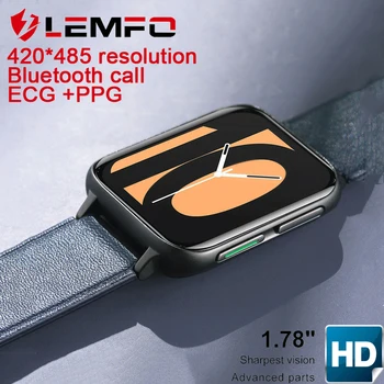 

Smartwatch DT93 MP3 Function Bluetooth Call 420*485 LEMFO ECG Smart Watch Fashion 1.78Inch DT93 Smartwatch PK OPPO Watch