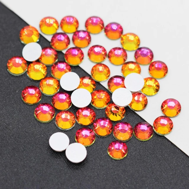 2088 Orange Top Quality Nail Rhinestone Glitter Diamond Flatback Non Hotfix  Rhinestones Nail Art Decorations - China Nail Art Rhinestones and Non  Hotfix Rhinestones price