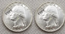 1932 Washington Quarter UNC dwa kopiowania twarzą w twarz monety okolicznościowe