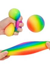 

Antistress Pressure Stress Relief Ball Change Colour Squeeze Balls Dna For Kids Adults Hand Fidget Toy Funny Squishy Stressball