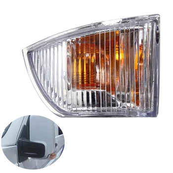 

1Pc Car Wing Mirror Indicator Lens Lamp Side Mirror Turn Signal Cover Without Bulbs for Iveco Daily 2006-2011 - Left