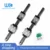 Linear schiene 2 stücke HGR20/HR25/HGR30 + 1200-2750mm mit 4 stücke stahl HGH20/25/30CA oder HGW20/25/30CC block bearbeitete guide für CNC teile.