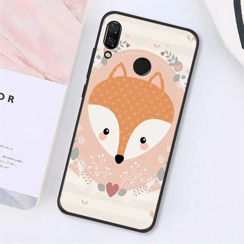 Lovely Deer Cartoon Animals Fox Deer Hedgehog 