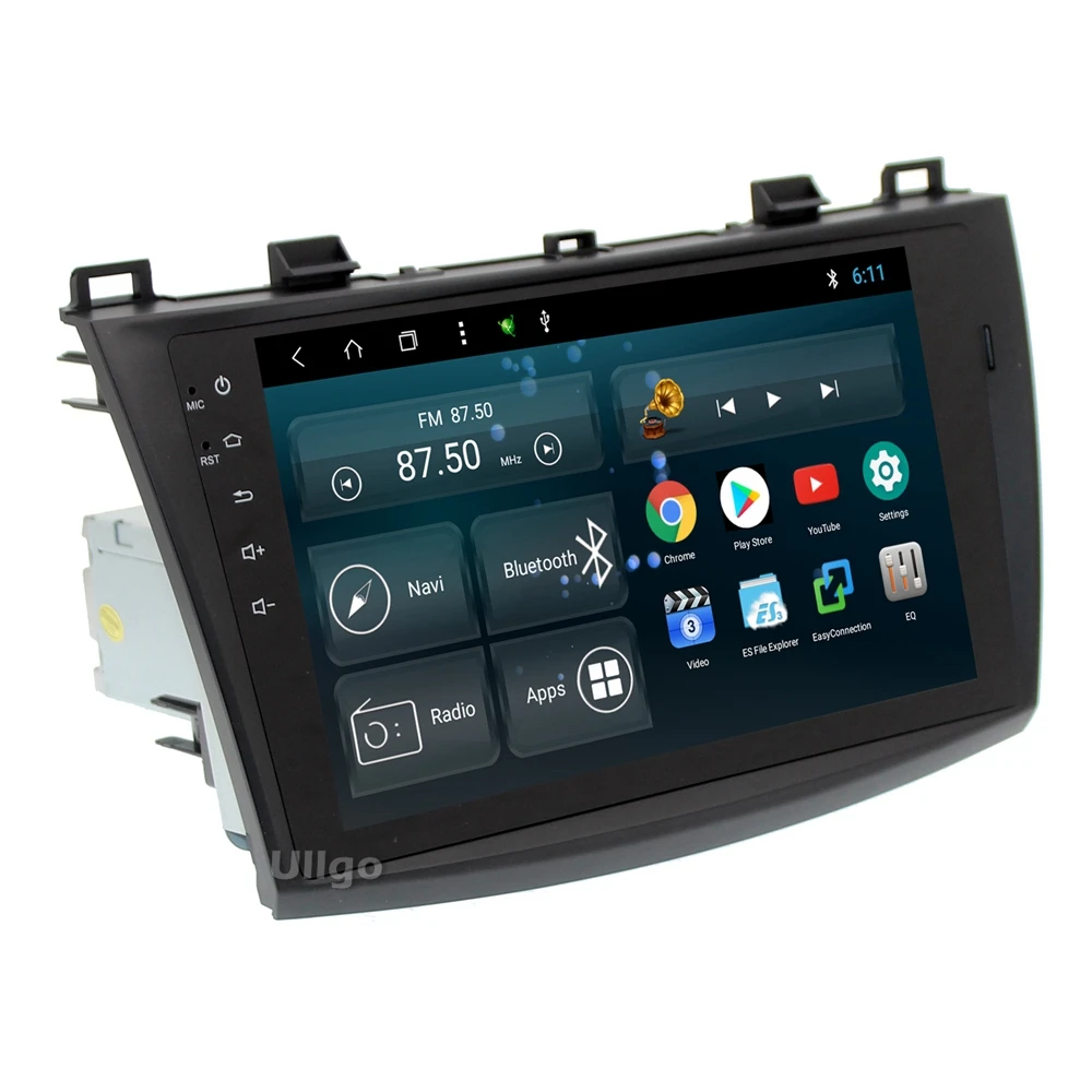 Автомагнитола 9 дюймов с восьмиядерным процессором Android 8 1 DVD GPS для Mazda 3 Axela 2010 2013