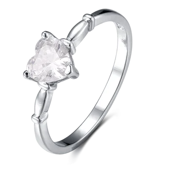 

Fahmi 2020 New Popular 100% 925 Sterling Silver Love Heart Ring1-29 High Quality Original Jewellery For Women Party Wedding Gift