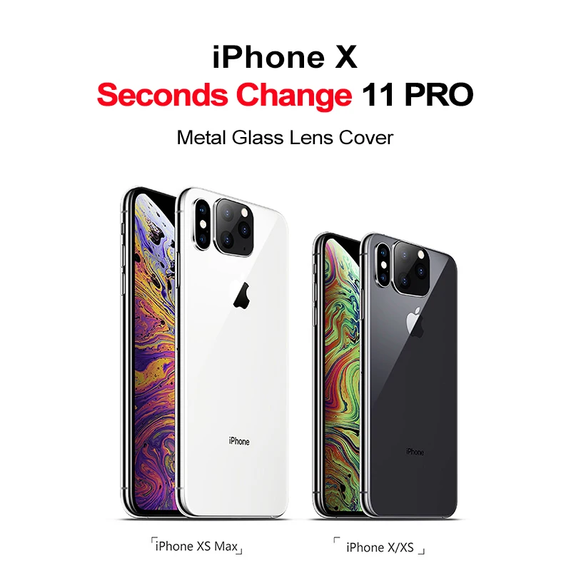 Защитная пленка для задней камеры IPhone XR 10 X Xs Max iPhone 11 pro поддельная камера| |
