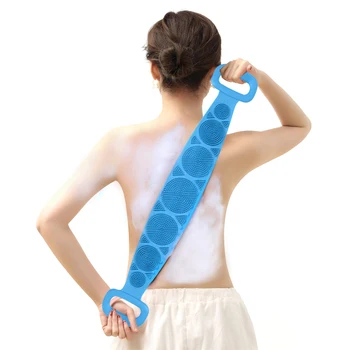 

Silicone Skin Clean Brushes Bath Towels Magic Silicone Brushes Extended Body Massage Shower Rubbing Back Mud Peeling Scrubber