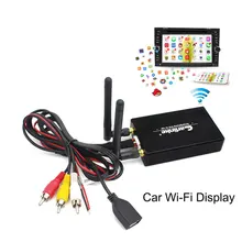 CarLink Авто WiFi дисплей Автомобильный WiFi дисплей экран зеркальное отображение для IOS AirPlay аудио Miracast универсальный Смарт Портативный 5,8G