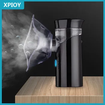 

XPIOY USB Rechargeable Handheld Ultrasonic Nebulizer Portable Mute Asthma Inhaler Atomizer Mini Medical Nebulizer for children