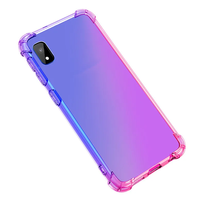 A Противоударный чехол для телефона для samsung Galaxy A6s A8s A9s A10 A20 A30 A40 A50 A60 A70 A80 A20E градиент подушка безопасности для мягкий чехол из ТПУ с узором чехол s - Цвет: A