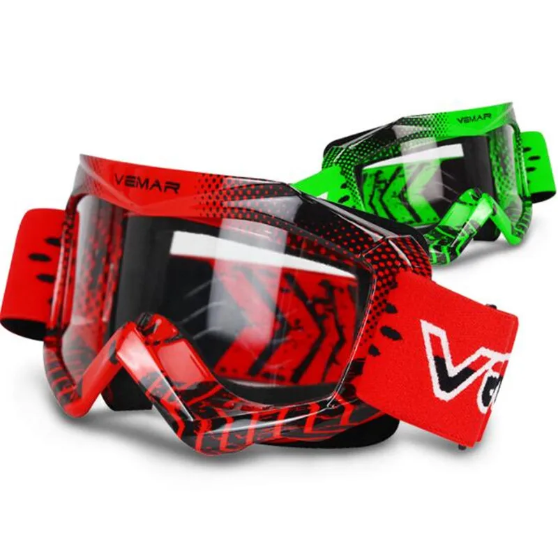 Motorcycle Goggles Clear Kids MX MTB Off-Road Dirt Kid Bike Goggles For Motocross Helmet gafas Moto Racing Child Glasses