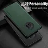 Coque pour Xiaomi Redmi Note 9T 5G 9S 9 Pro coque en TPU autour du bord Protection parfaite haute qualité en cuir PU + étui en Silicone ► Photo 1/6