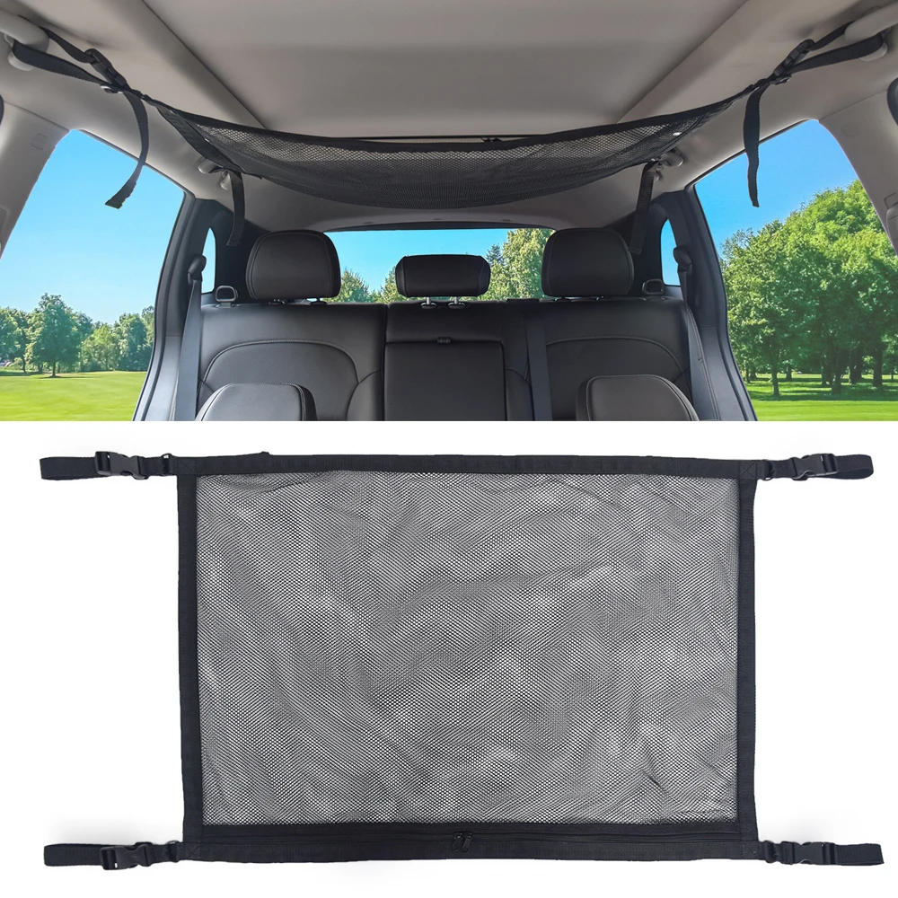 Filet de Rangement Universel pour Plafond de Voiture, Poche de