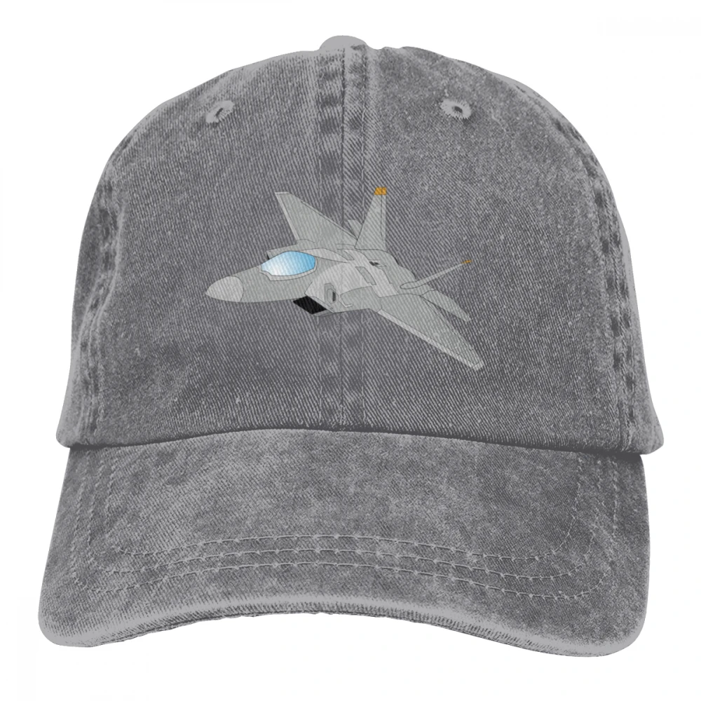 F-22 Raptor Casquette черные унисекс Мужские Женские джинсовые бейсболка с ремешком кепки регулируемые Гольф папа шляпа
