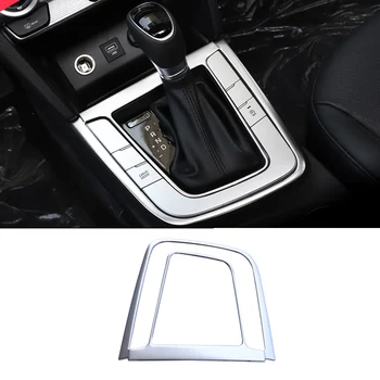 

Stainless steel For Hyundai Elantra 2016 2017 2018 2019 accessories Car Styling Gear Shift Panel Cover Sticker Trim