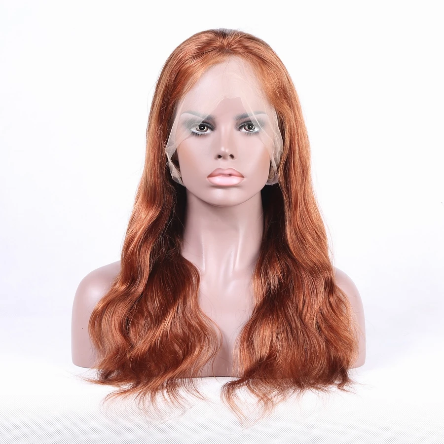 WINBO Малазийские Волосы красно-коричневый волна 13x6 Синтетические волосы на кружеве al парики Волосы remy черный Для женщин парики 13x4 Синтетические волосы на кружеве парики