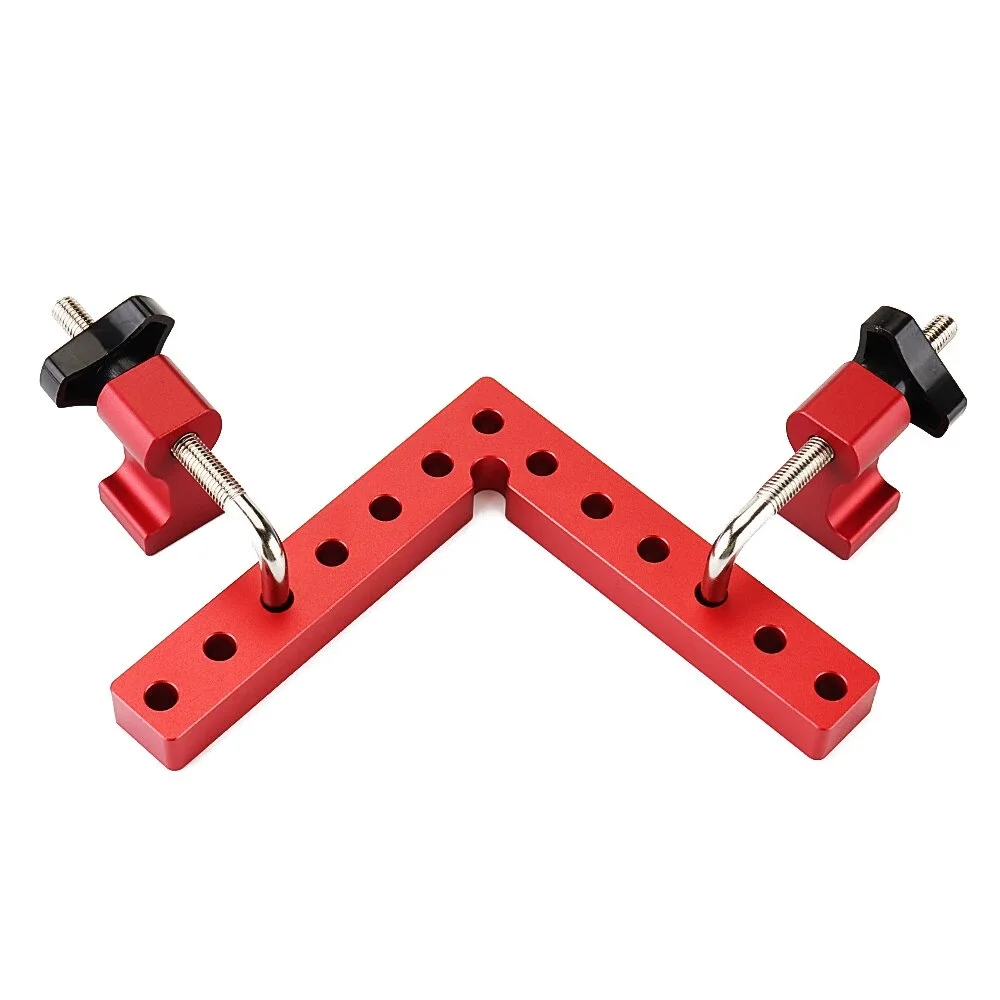 GanWei Woodworking Precision Clamping Square L-Shaped Auxiliary Fixture Splicing Board Positioning Fixed Clip Woodworking Tool