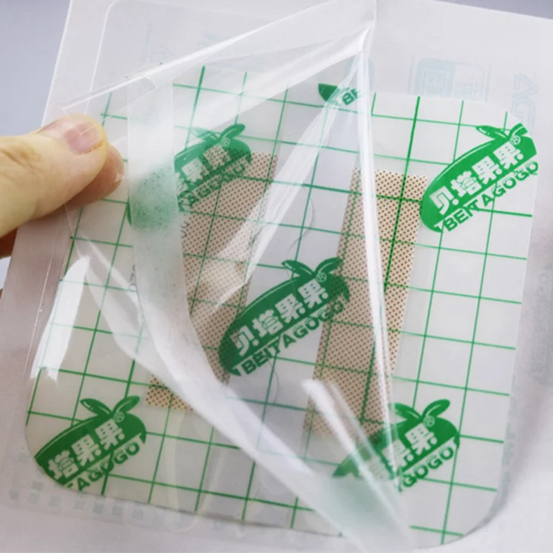

20pcs 10*10cm Waterproof Band-Aid Large Wound Dressing Medical Transparent Sterile Tape For Swimming Bath Wound Care Protect