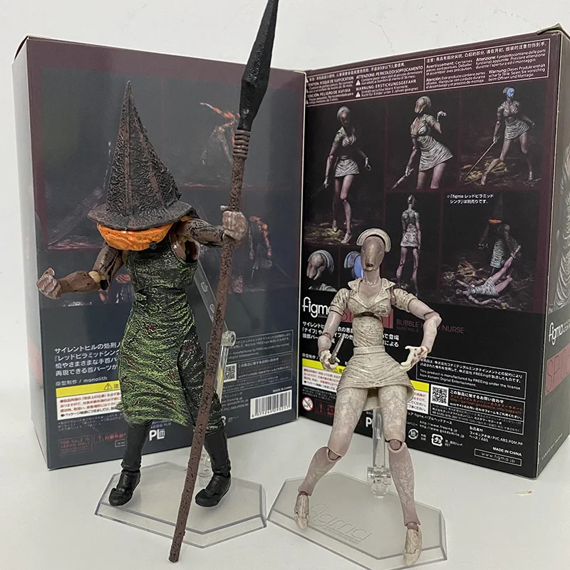 サイレントヒル2フィギュア赤pyramd事フィグマsp055 Sp 061バブルヘッドナースアクションフィギュア玩具 Action Figures Aliexpress